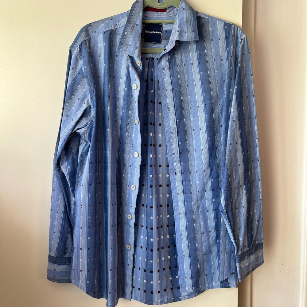 Tommy Bahama men’s button-down long sleeve dress shirt